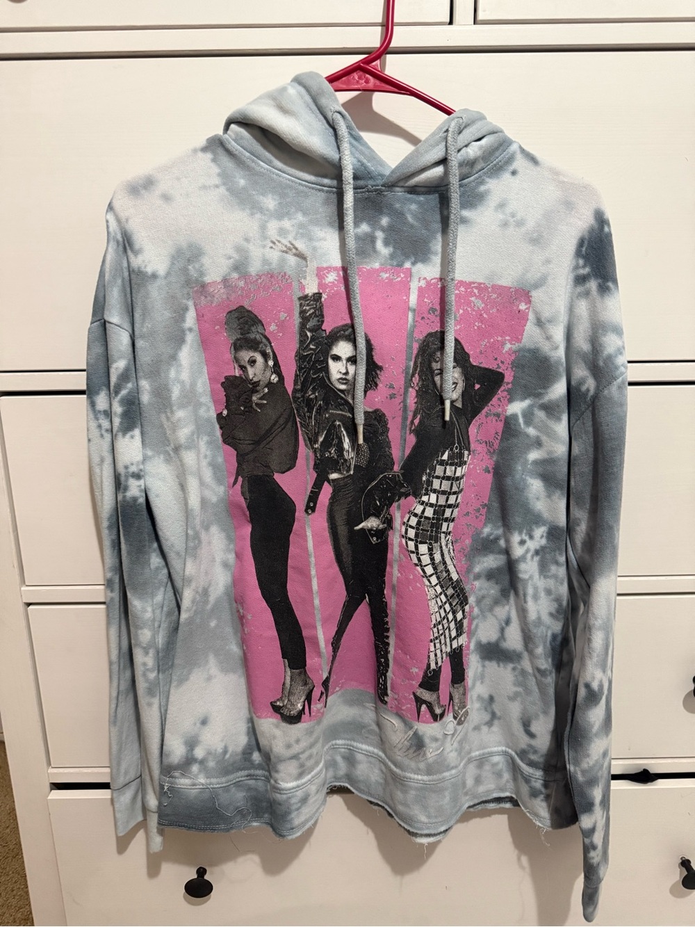 Selena Tie-Dye Graphic Hoodie
